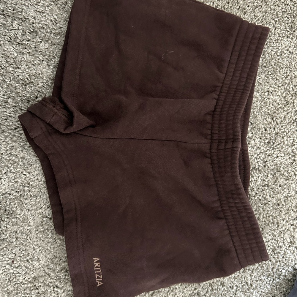 Aritzia cozy fleece perfect micro short